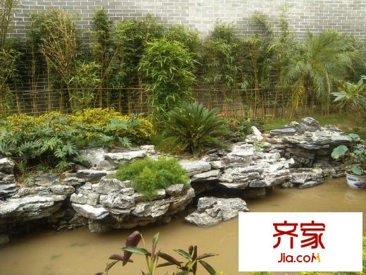 檀月軾園外景圖 