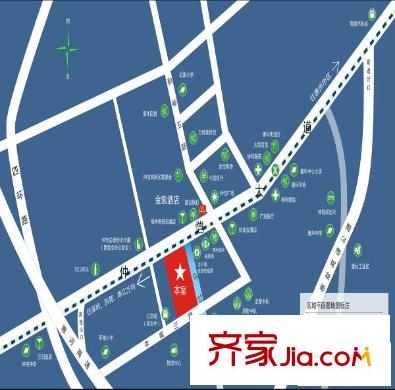 富川瑞園區(qū)位圖