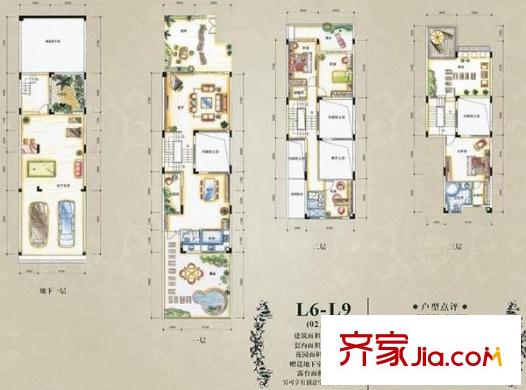 萬林湖 7室 戶型圖