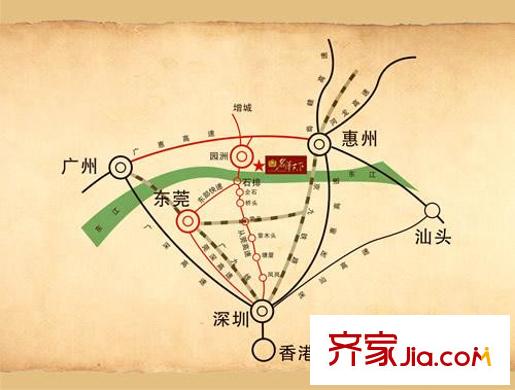 名澤天下區(qū)位圖