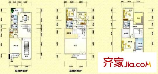 名澤天下聯(lián)排別墅 6室2廳4衛(wèi)1廚