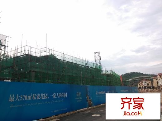 心境山水郡3期曦灣施工20140609
