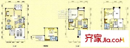 名澤天下C棟 7室3廳5衛(wèi)1廚