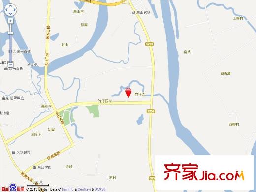中信凱旋城交通圖