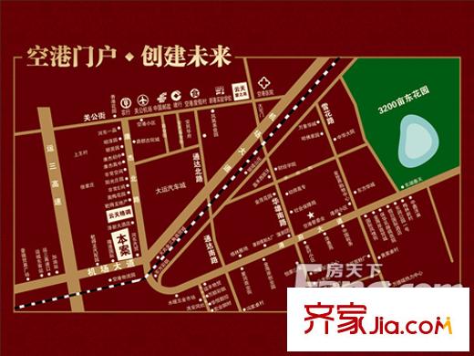 云天?臻品交通圖