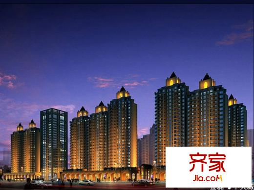 金磊?中央城外景圖