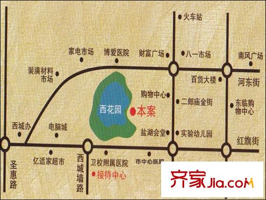 碧清苑.湖畔雅居交通圖