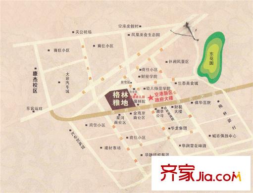 中源?格林雅地區(qū)域圖