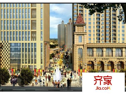 金磊?中央城外景圖