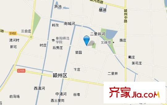 雙子星國際廣場交通圖