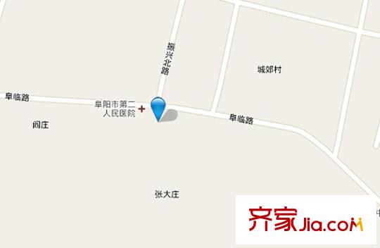 西城御景交通圖