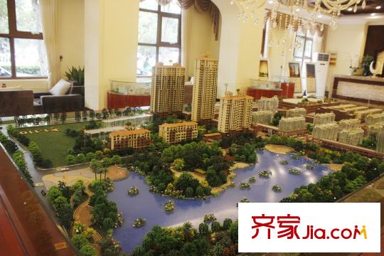 東方墅項目沙盤圖