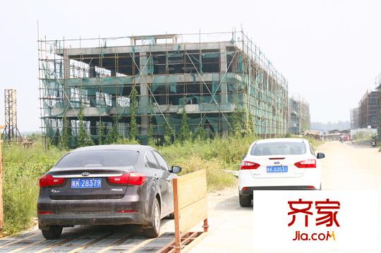 阜陽(yáng)國(guó)際汽配城工程進(jìn)度