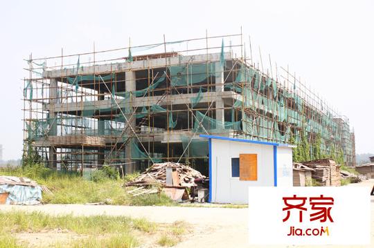 阜陽(yáng)國(guó)際汽配城工程進(jìn)度