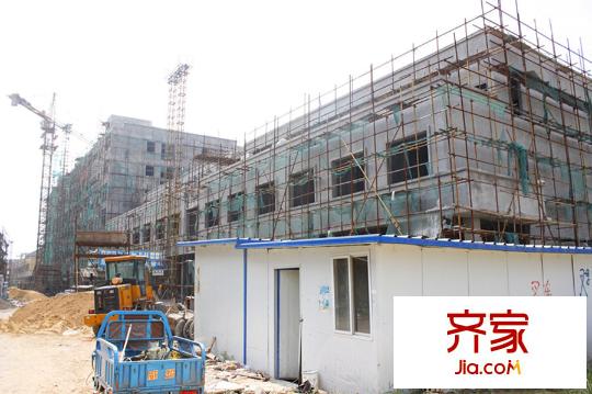 阜陽(yáng)國(guó)際汽配城工程進(jìn)度