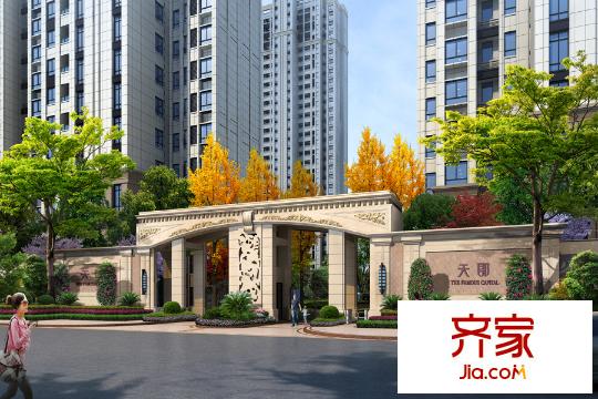 阜陽居然之家時代廣場?天郡天郡觀邸-大門