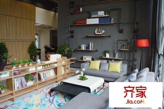 皖新文化廣場(chǎng)翡翠莊園會(huì)客區(qū)