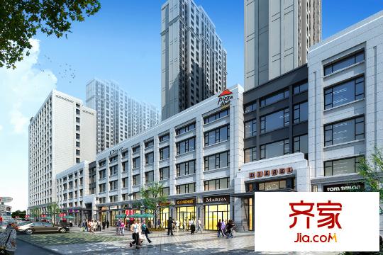 阜陽居然之家時代廣場?天郡慢格街區(qū)-底商氛圍