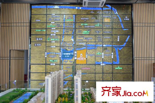 皖新文化廣場(chǎng)翡翠莊園營銷中心區(qū)位圖
