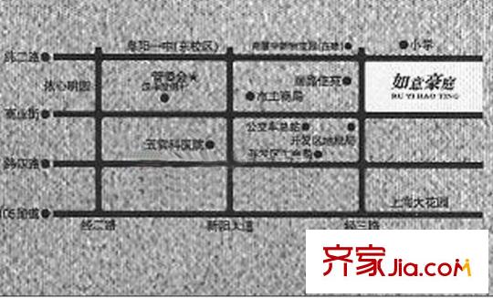 如意豪庭交通圖