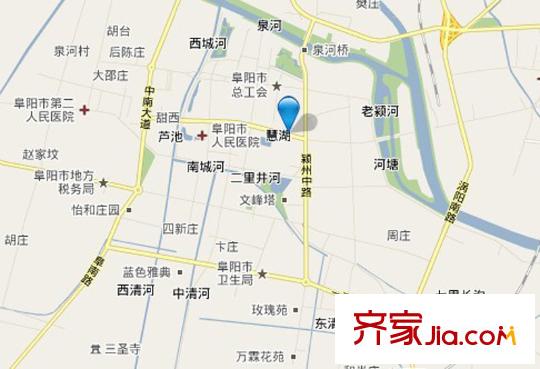 匯鑫頤祥苑交通圖
