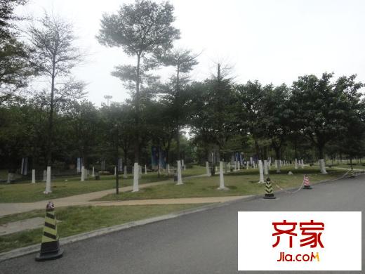 盛天龍灣對外開放的公園