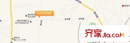 中鐵?金色藍(lán)庭交通示意圖