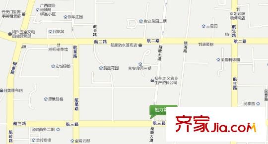 魅力首座交通示意圖