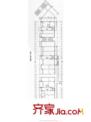 窯埠TOWN6#一層平面圖 5室2廳5衛(wèi)