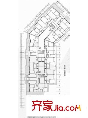 窯埠TOWN10#一層平面圖 6室1廳5衛(wèi)