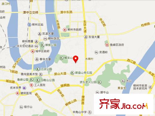 盛天悅景臺地圖（2014-07-08）