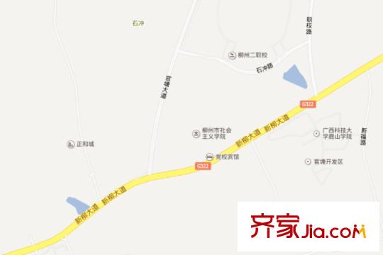 中央城交通圖