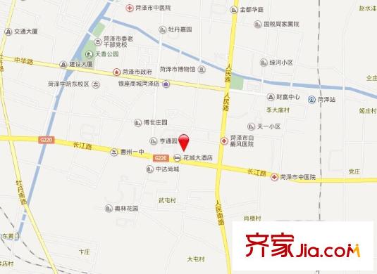 菏建?華英嘉園交通圖華英嘉園4