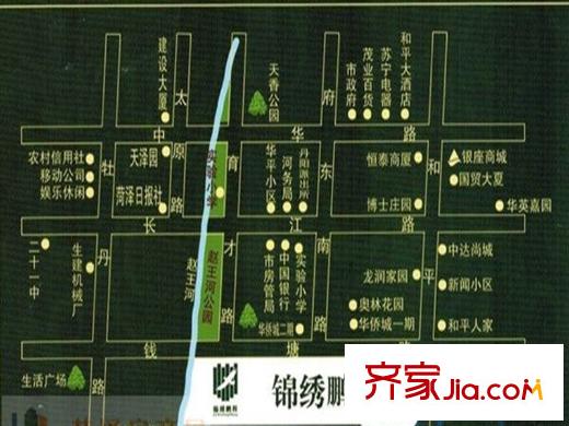 錦繡鵬程交通圖