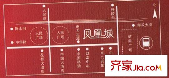 鳳凰城交通圖2