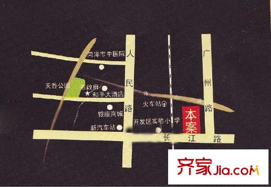 領將?帥府花園交通圖