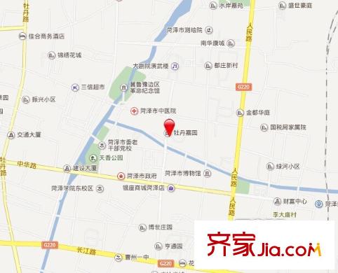 牡丹嘉園交通圖1