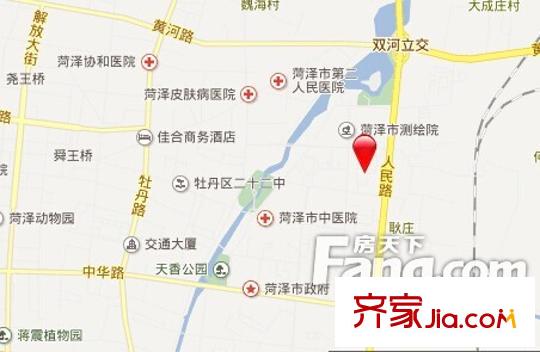 帝都花園交通圖diduhuayuan