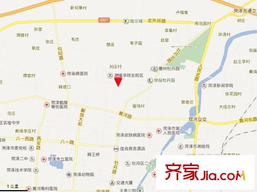 大學(xué)嘉園交通圖1
