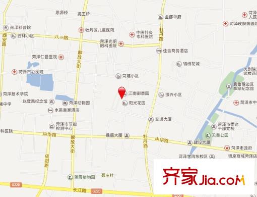 江南御景園交通圖1