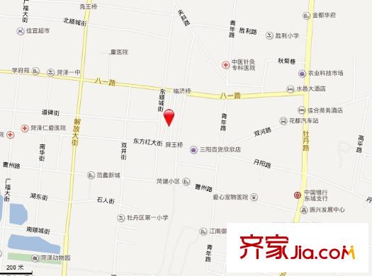 步行街交通圖1