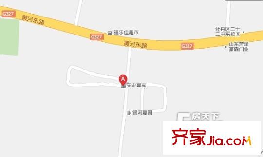 天宏小區(qū)交通圖21