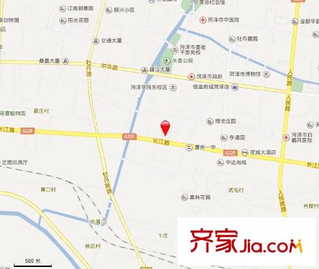 華平小區(qū)交通圖