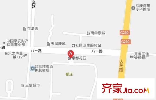 帝都花園交通圖3