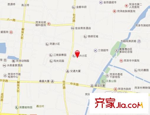 振興小區(qū)交通圖振興5