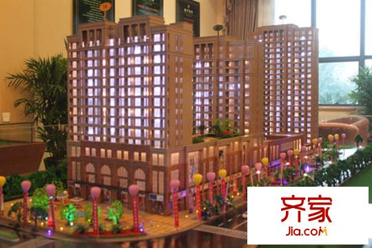 錢門學(xué)府沙盤實(shí)景