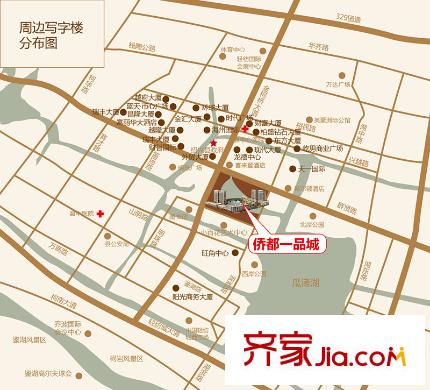 僑都一品交通圖