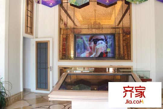 錦江半島售樓處20150909
