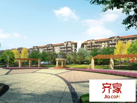 城南春天外景圖