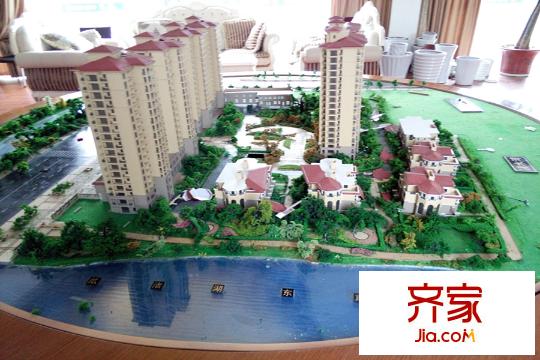 中地鏡水灣沙盤圖